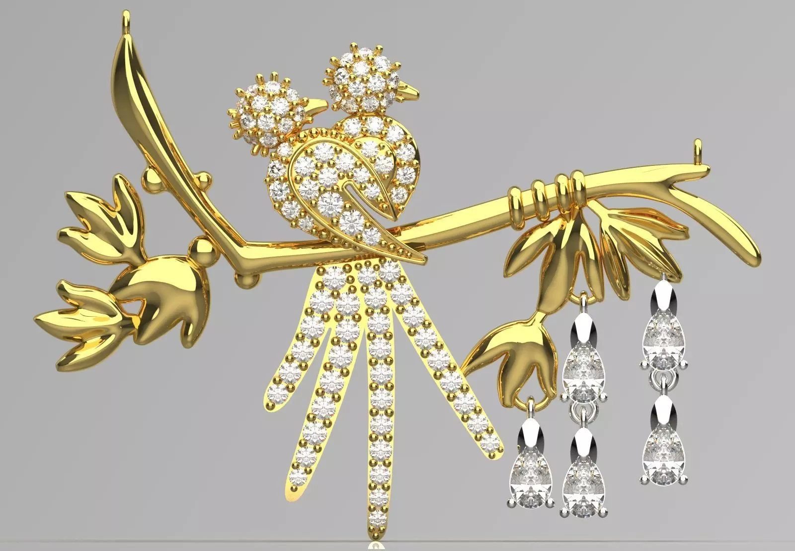 The Grand Exquisite Wildlife stl 3d Pendant Collection _84
