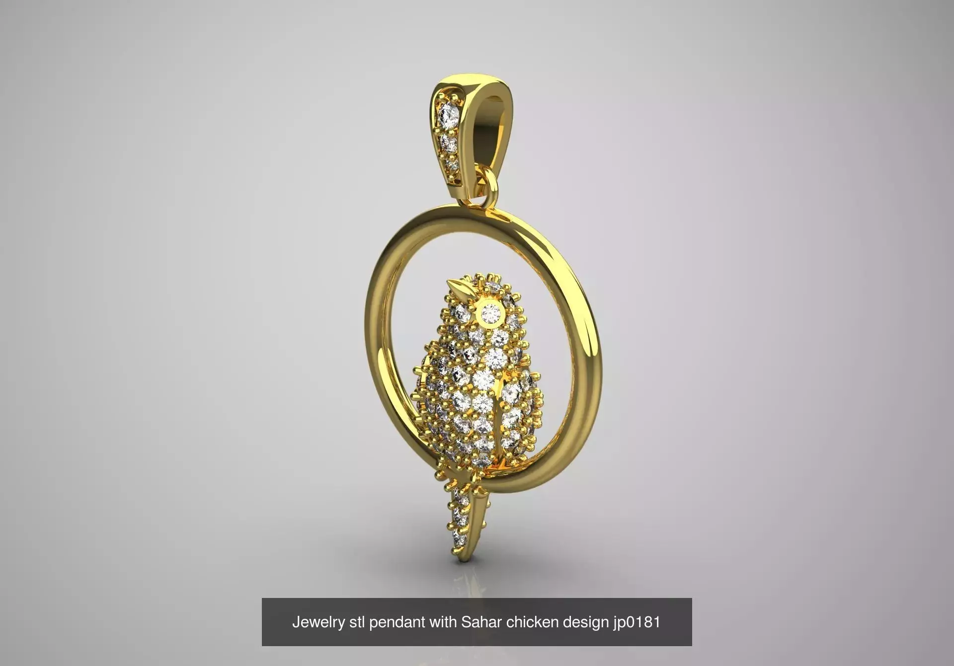 The Grand Exquisite Wildlife stl 3d Pendant Collection _6