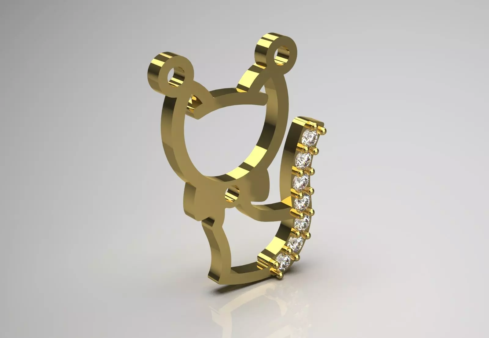 The Grand Exquisite Wildlife stl 3d Pendant Collection _60