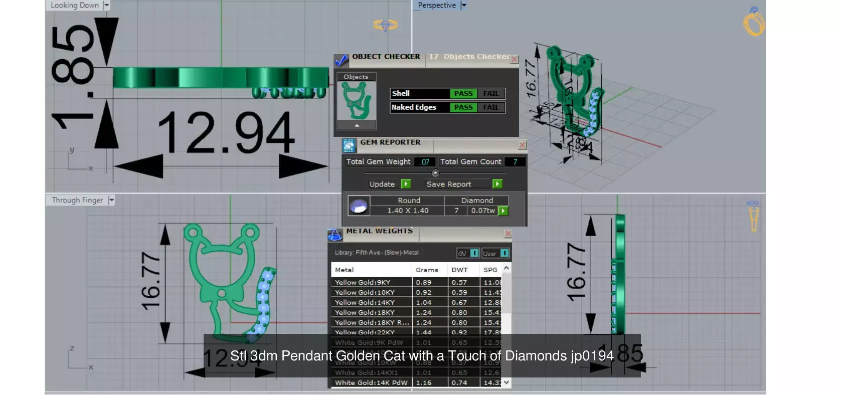 The Grand Exquisite Wildlife stl 3d Pendant Collection _9