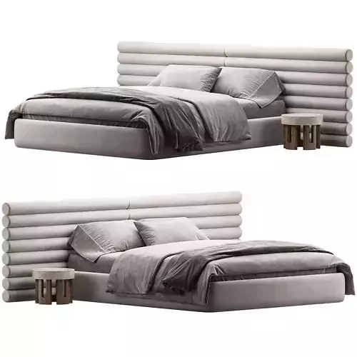 Pan Flute Bed By Saba Italia