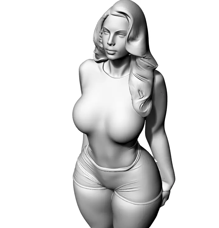 Lady Fitness Amazing Sweet 3D print model