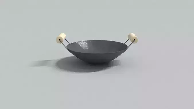 laos Double Handle Wok