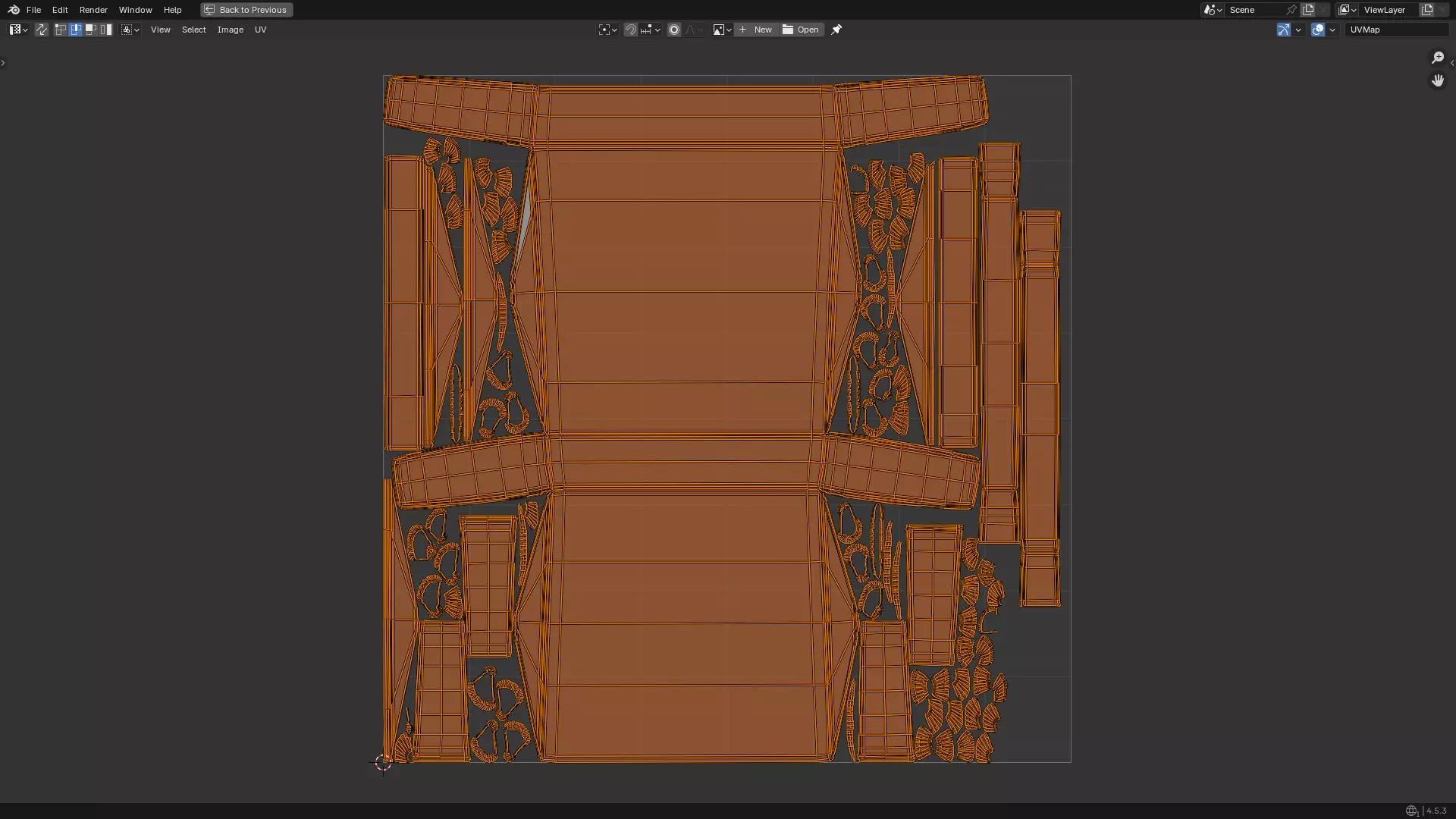 Christmas Present PBR White 06 3D model_24