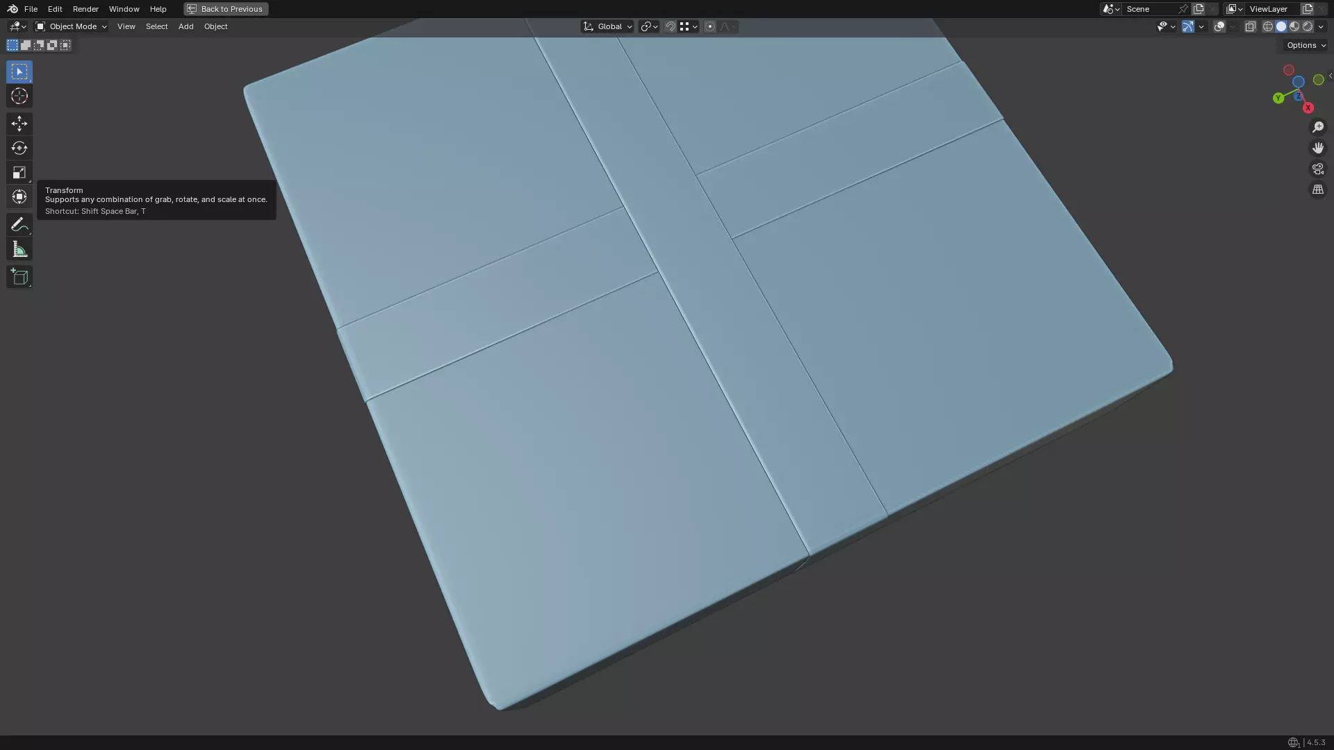 Christmas Present PBR White 06 3D model_9