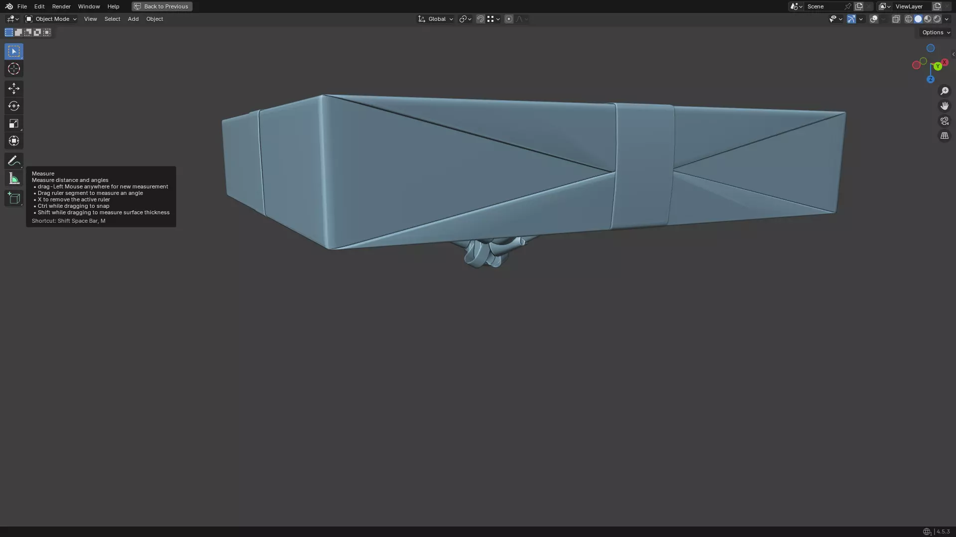 Christmas Present PBR White 06 3D model_10