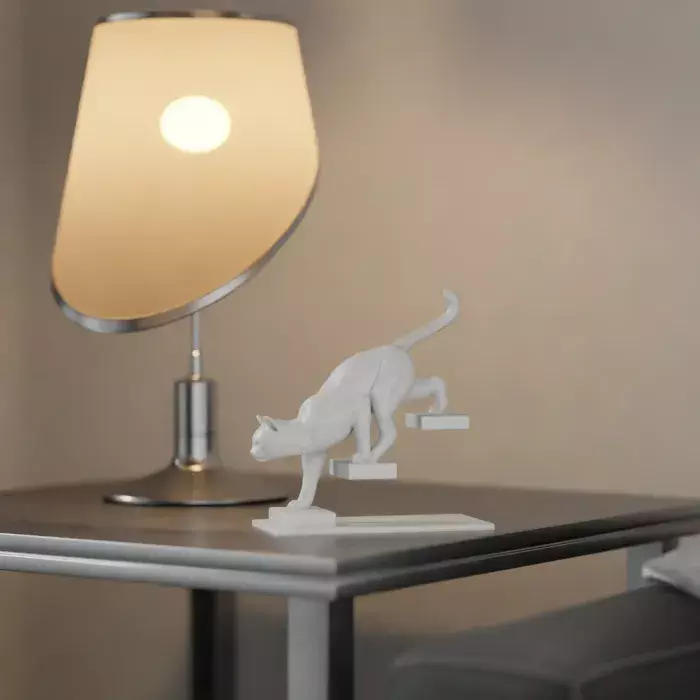 Cat on Steps 3D print model_5