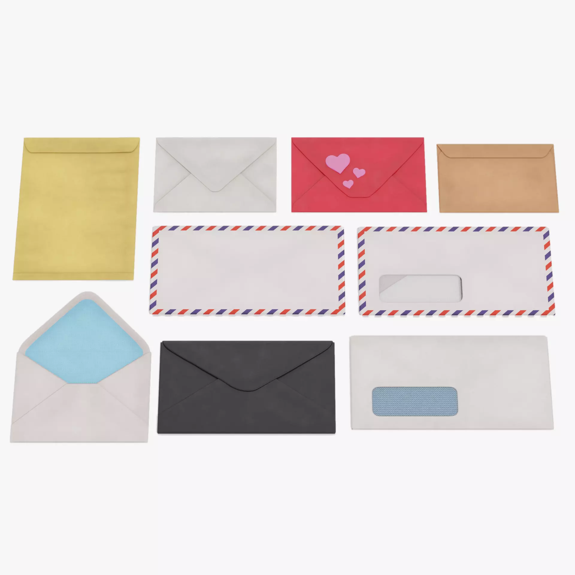 -Envelopes Collection- 3D model_28