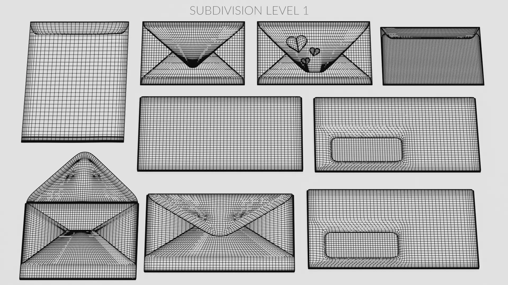 -Envelopes Collection- 3D model_25