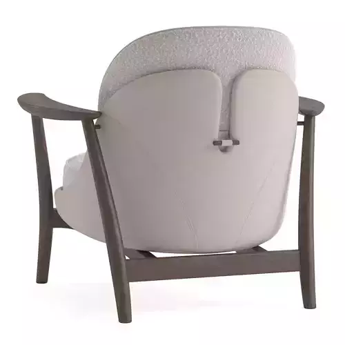 Porada Ginkgo armchair 3D model 4