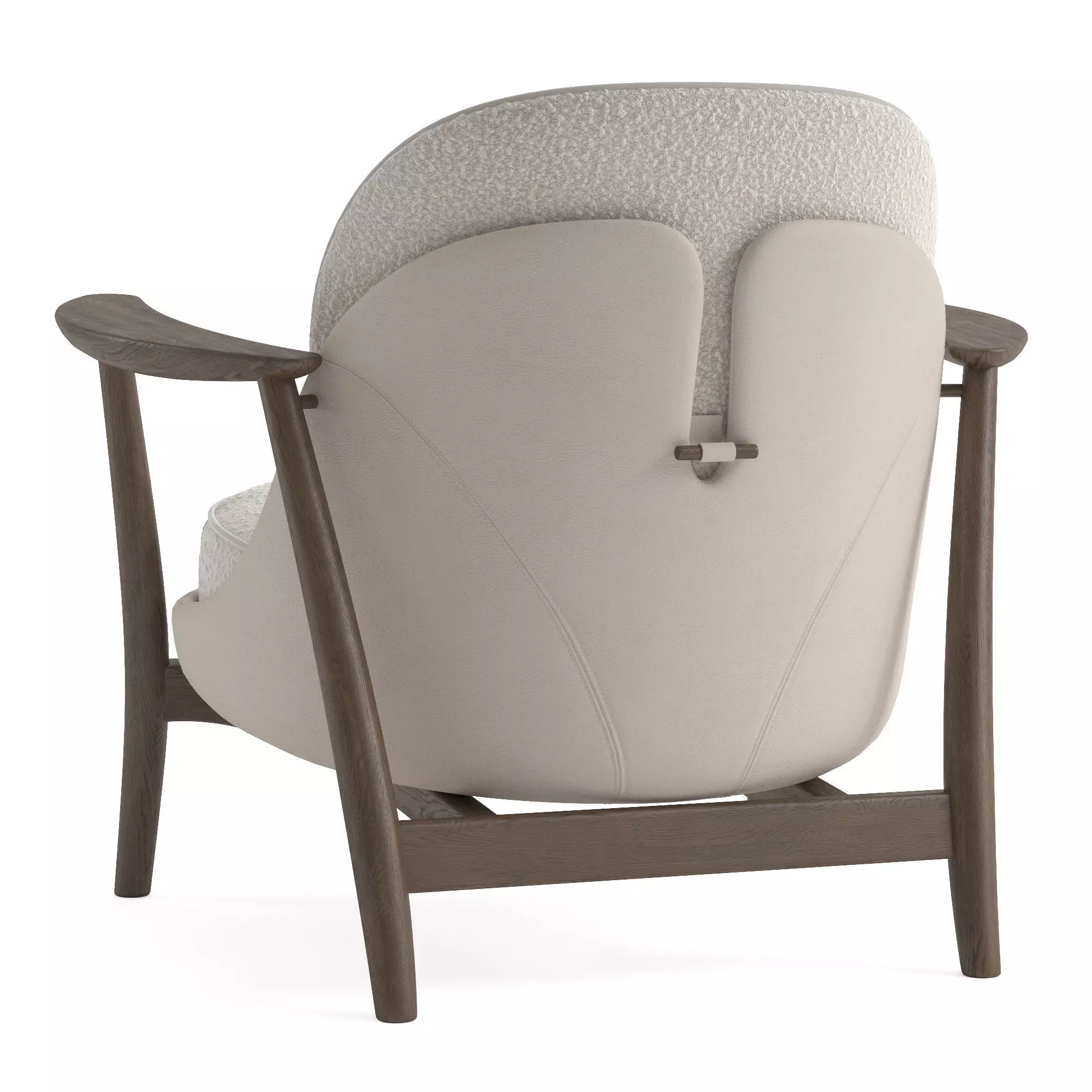 Porada Ginkgo armchair 3D model_3