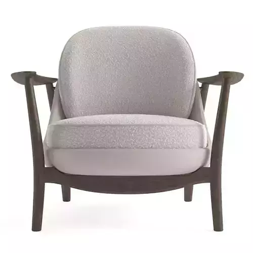 Porada Ginkgo armchair 3D model 5