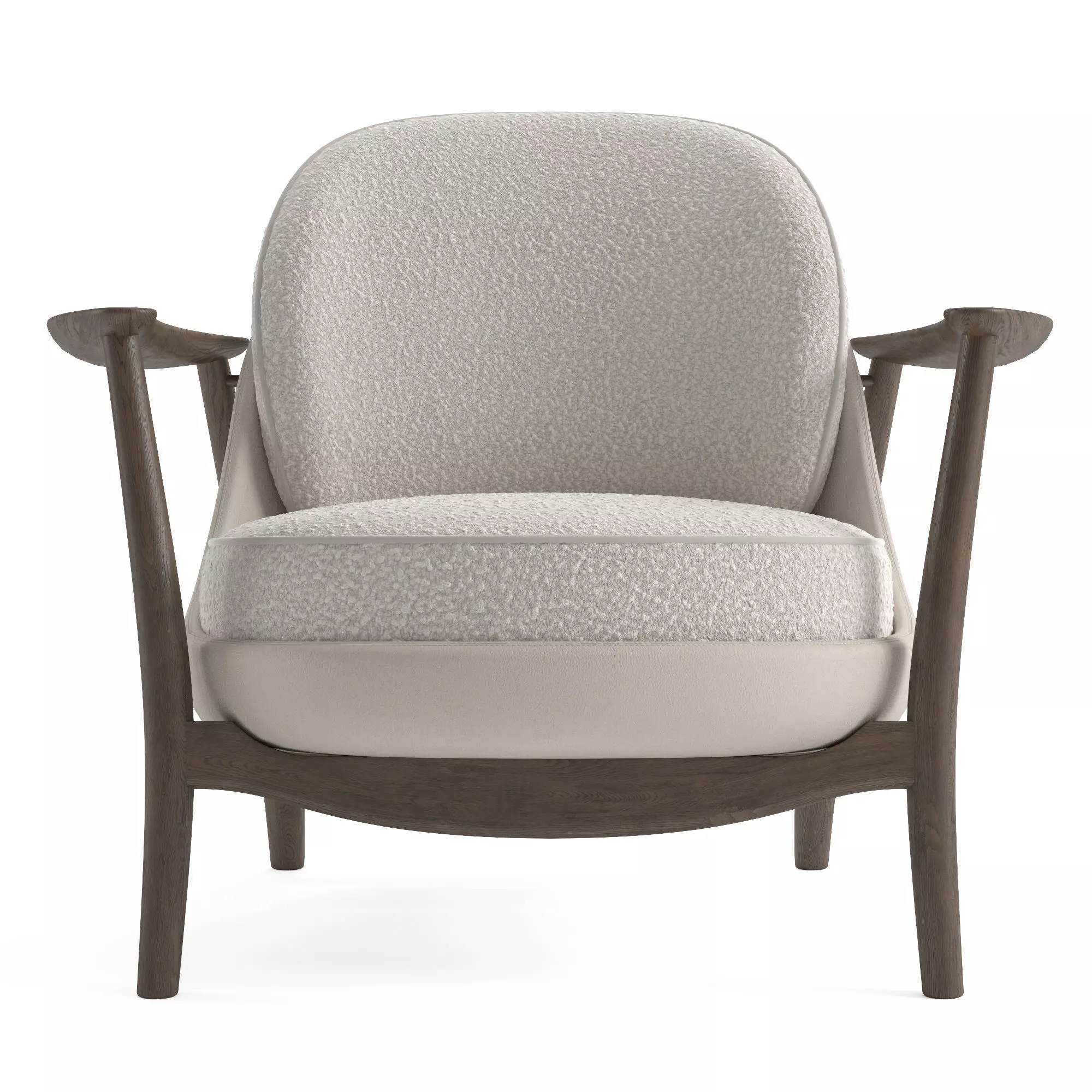 Porada Ginkgo armchair 3D model_4