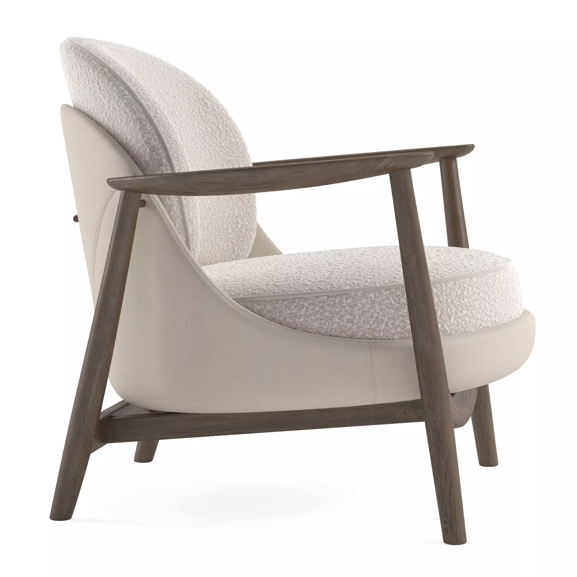 Porada Ginkgo armchair 3D model_2