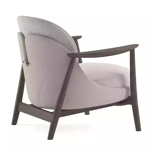 Porada Ginkgo armchair 3D model 2