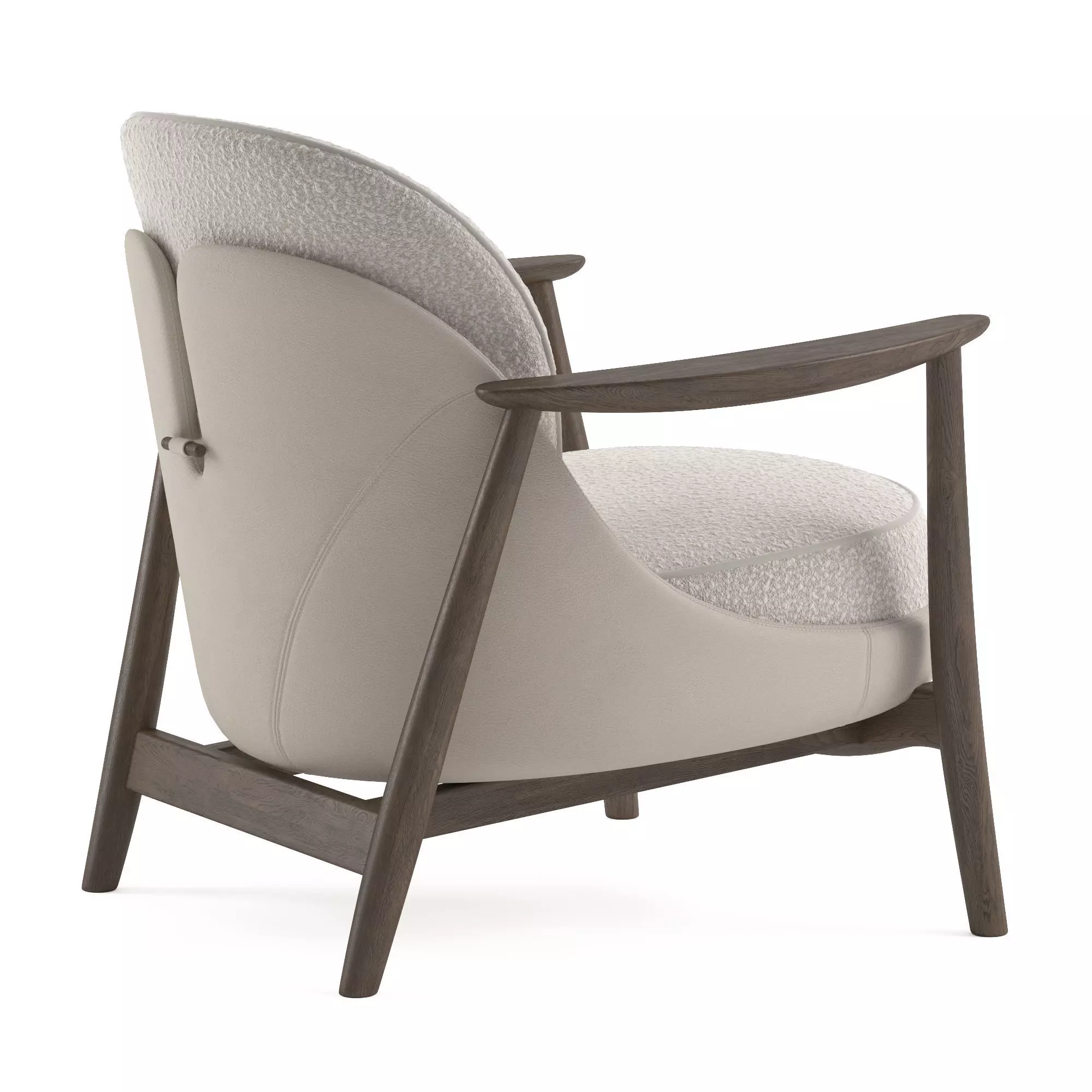 Porada Ginkgo armchair 3D model_1