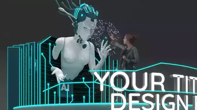 AI FUTURISTIC BOOTH