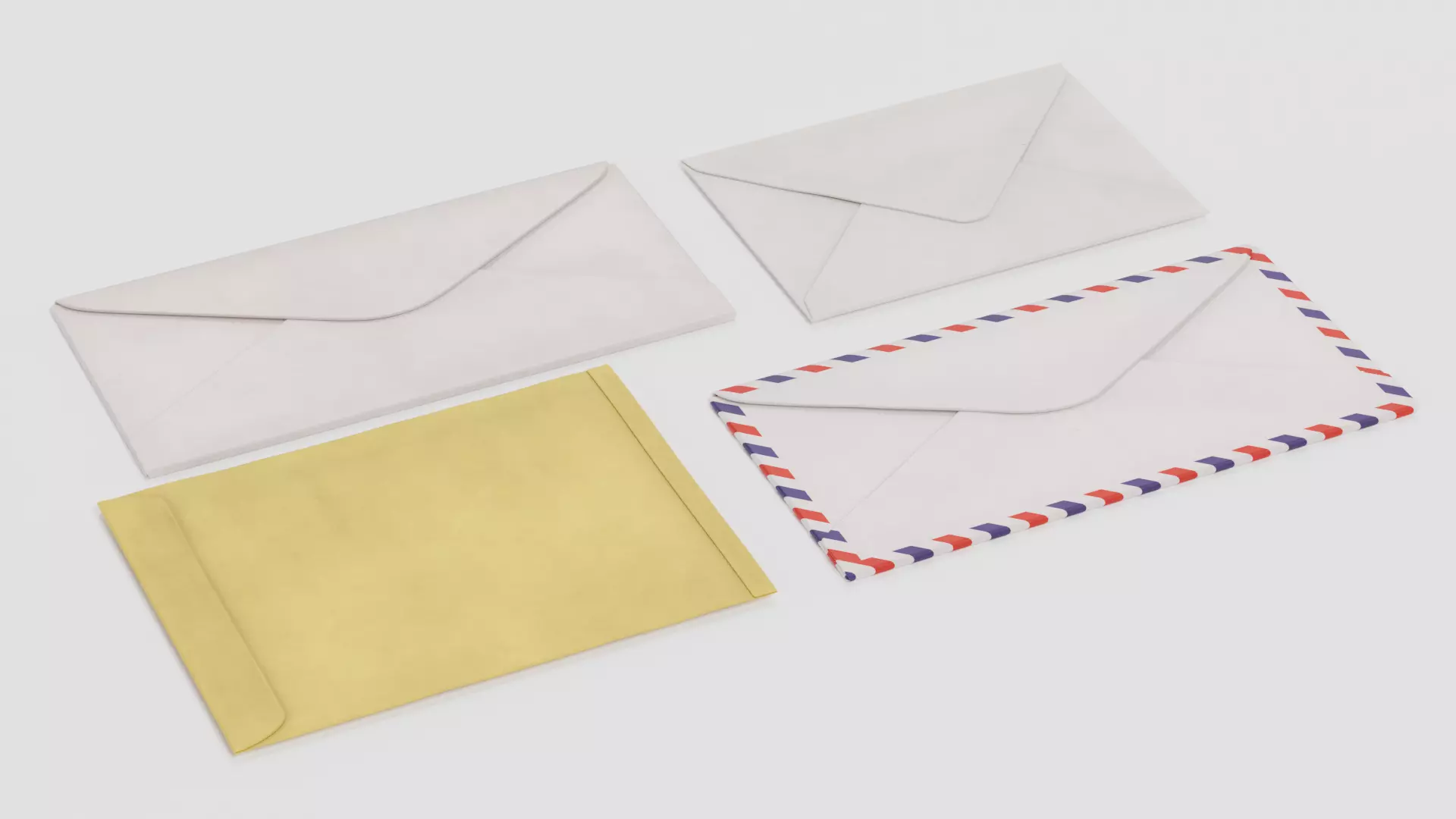 -Envelopes - Used- 3D model_4