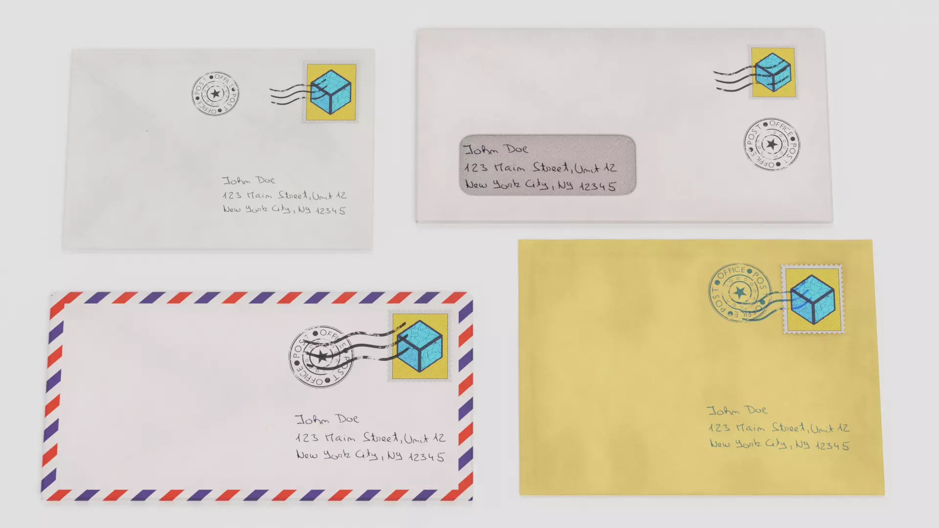 -Envelopes - Used- 3D model_0