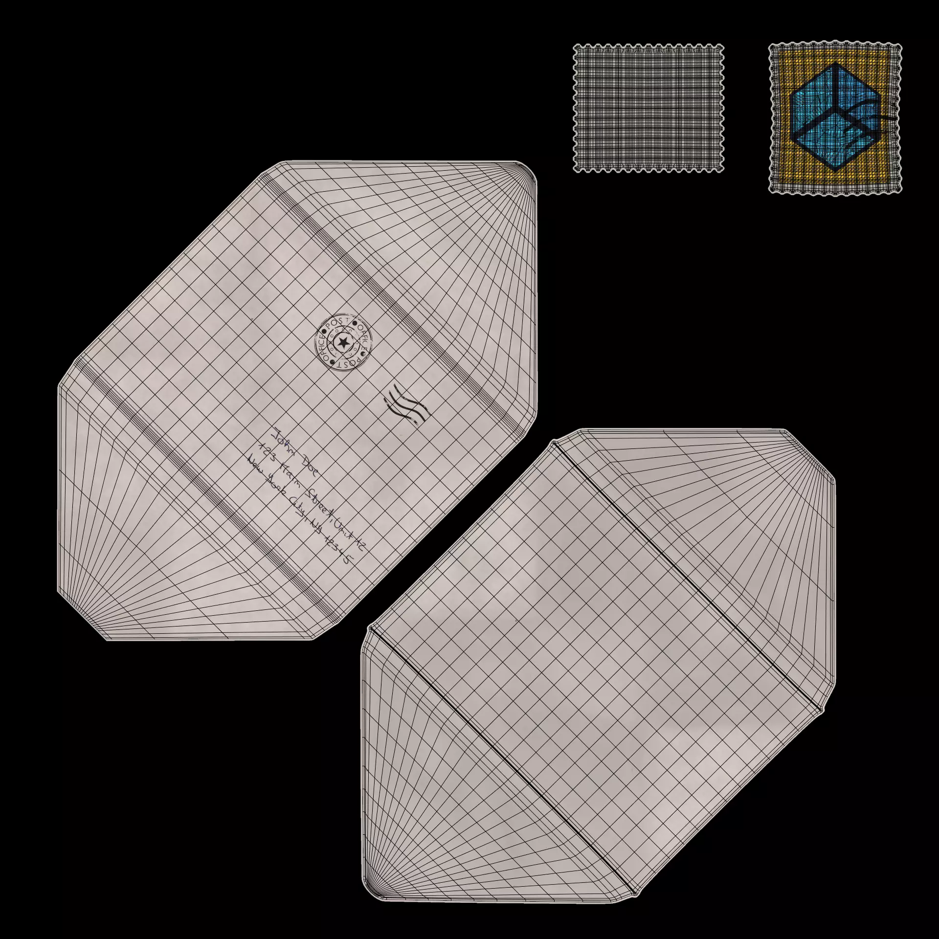 -Envelopes - Used- 3D model_10