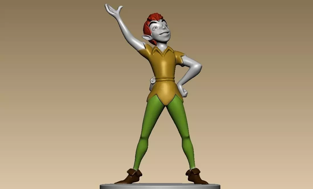 Peter Pan Off To Never Land - Disney Classics 3D print model