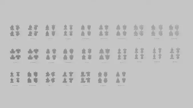 Character Icon Pendants Fantasy Fiction Famous Faces