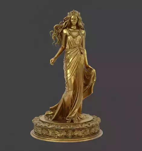 Aphrodite Goddess Statue Mythological Greek Deity Sculpture 