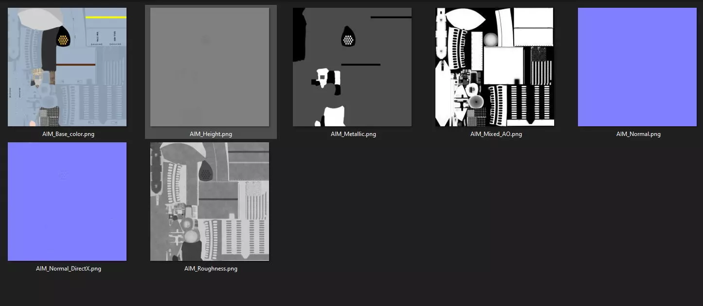 AIM-174B Gunslinger Missile 3D model_19