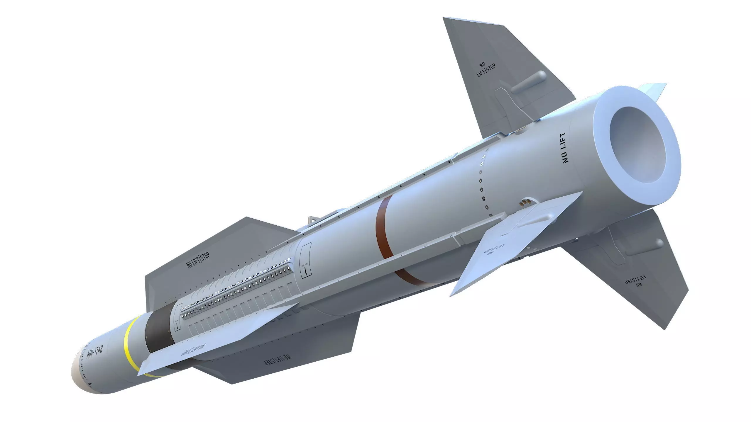 AIM-174B Gunslinger Missile 3D model_5