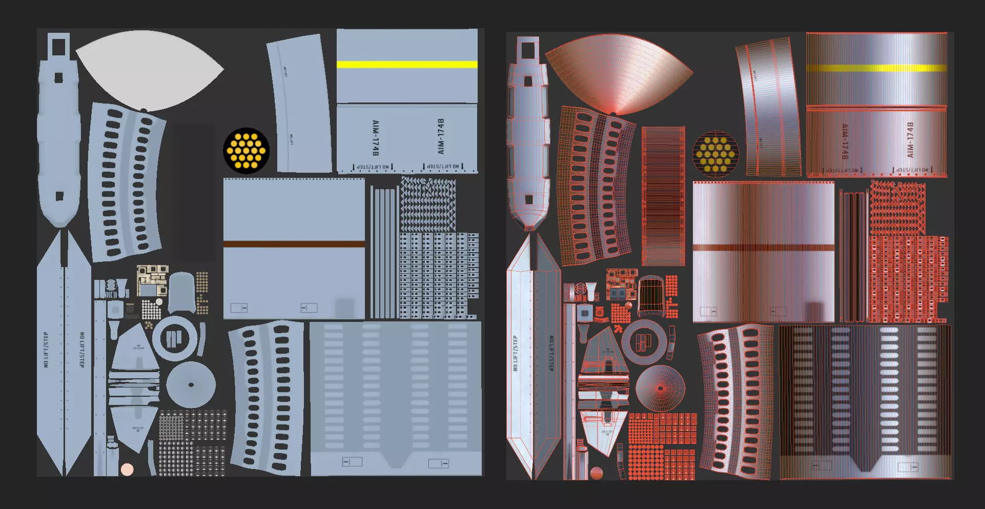 AIM-174B Gunslinger Missile 3D model_20