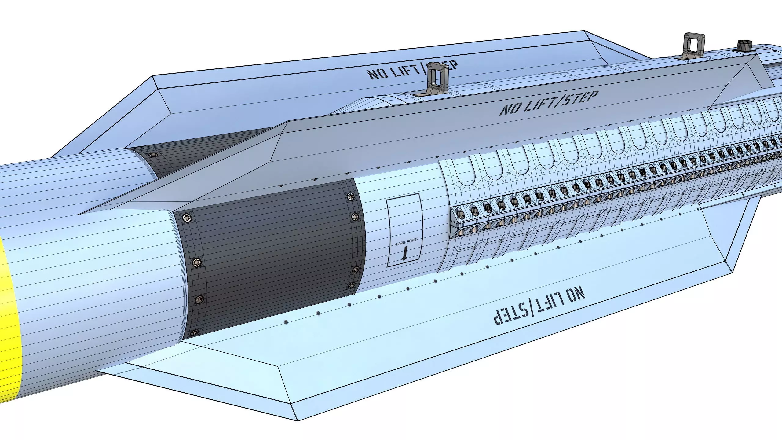 AIM-174B Gunslinger Missile 3D model_16