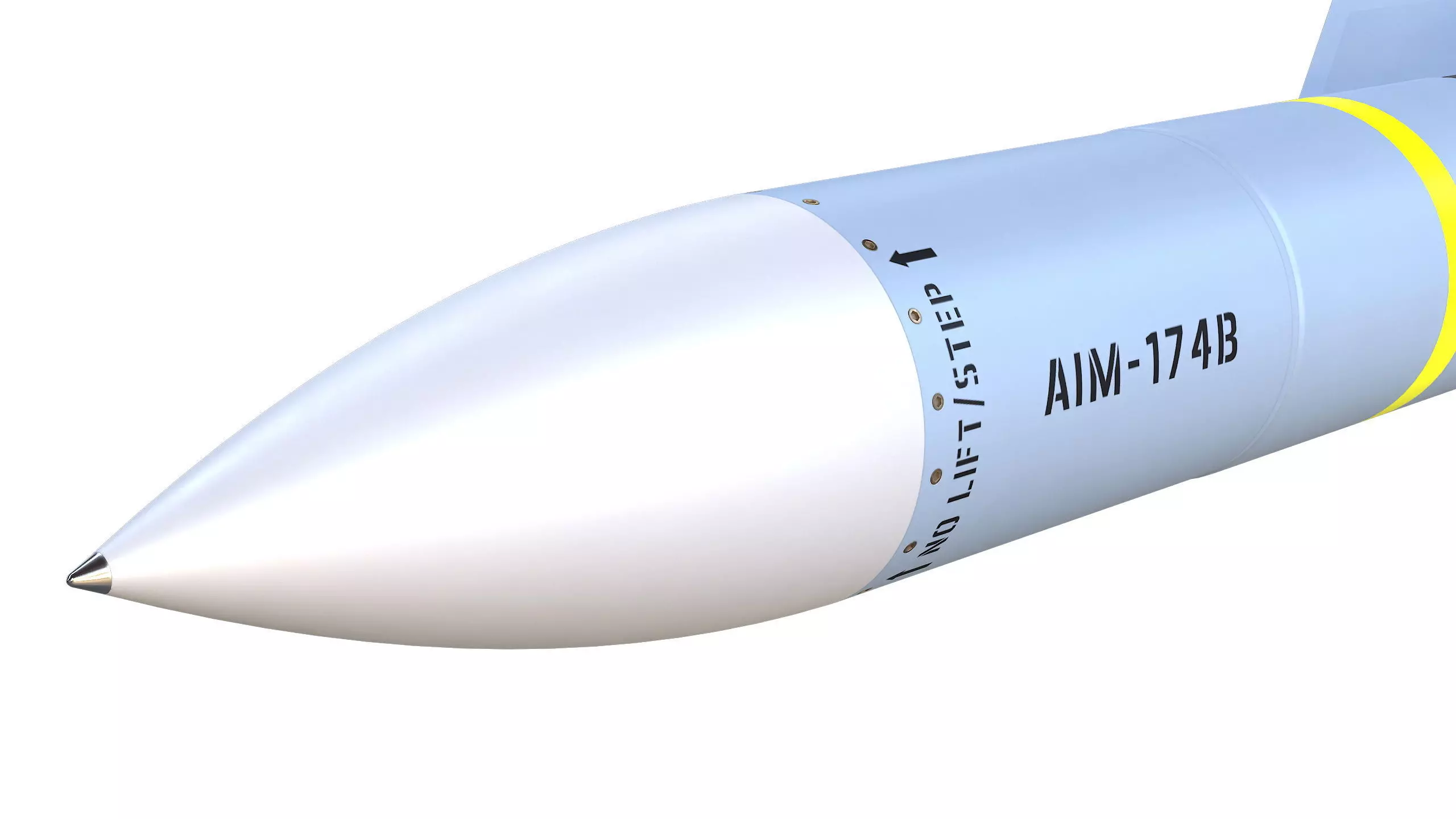 AIM-174B Gunslinger Missile 3D model_6
