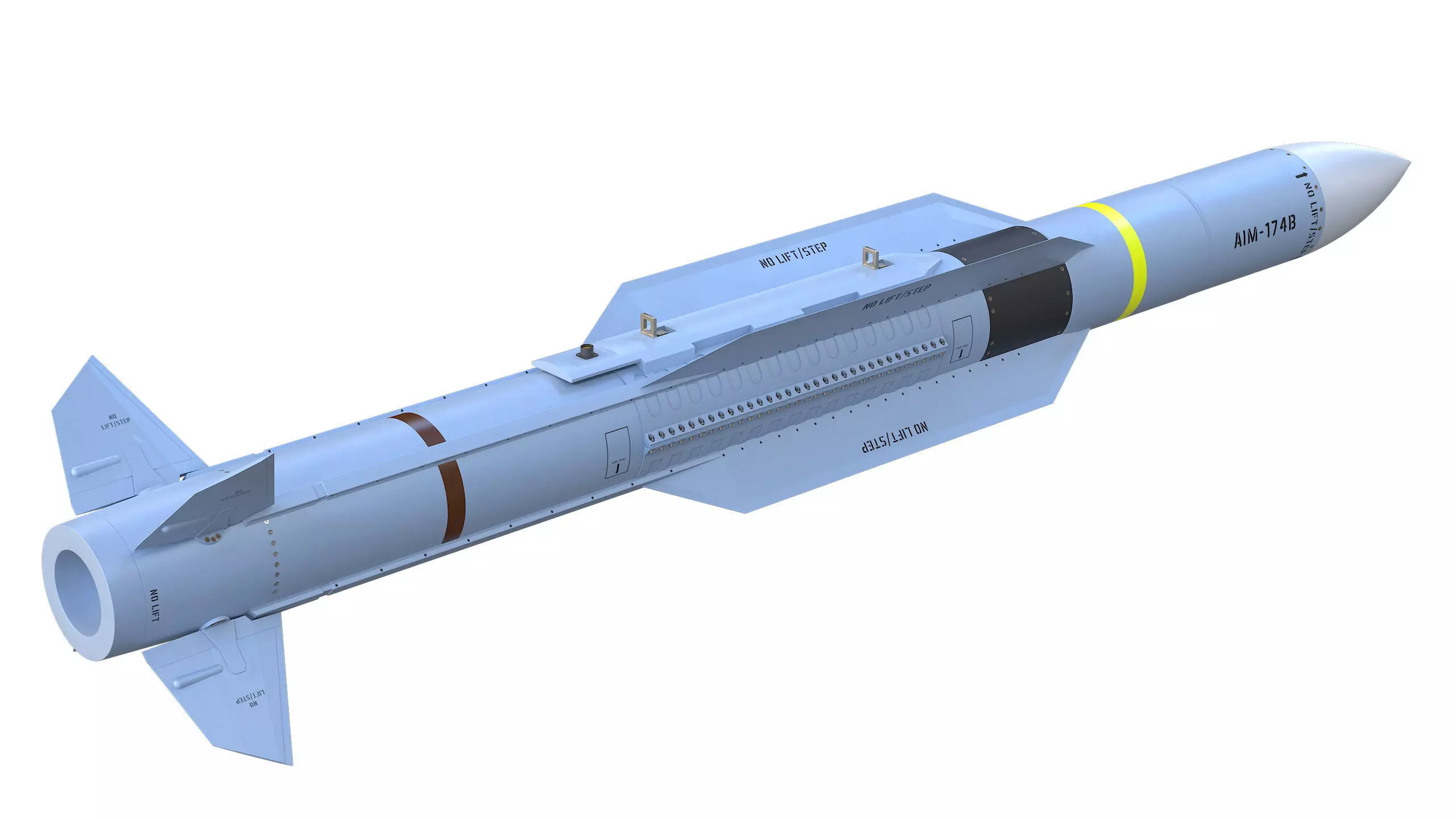 AIM-174B Gunslinger Missile 3D model_3