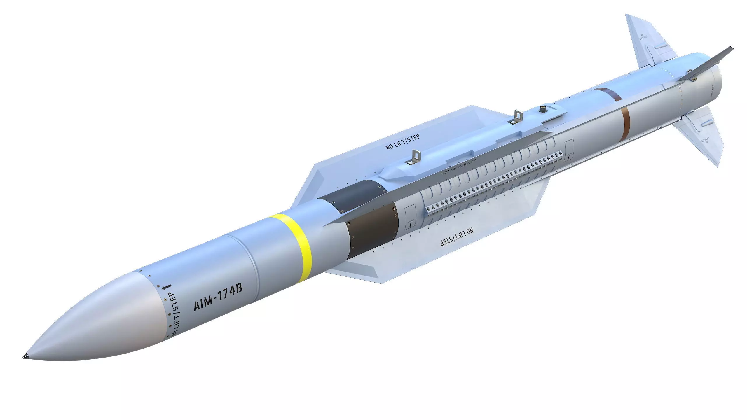 AIM-174B Gunslinger Missile 3D model_2