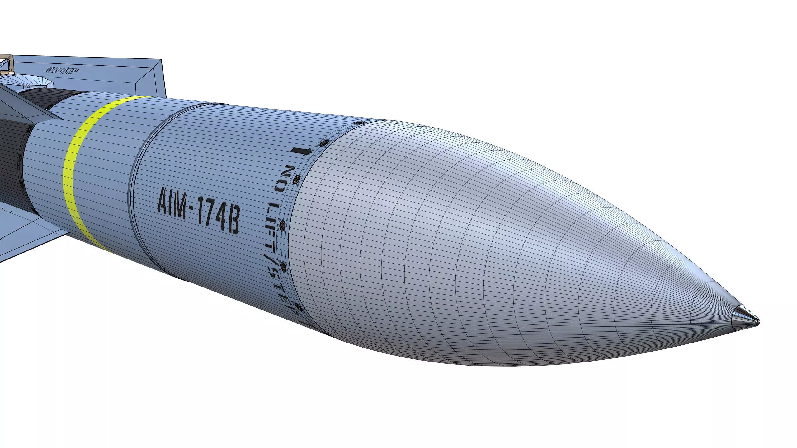 AIM-174B Gunslinger Missile 3D model_18