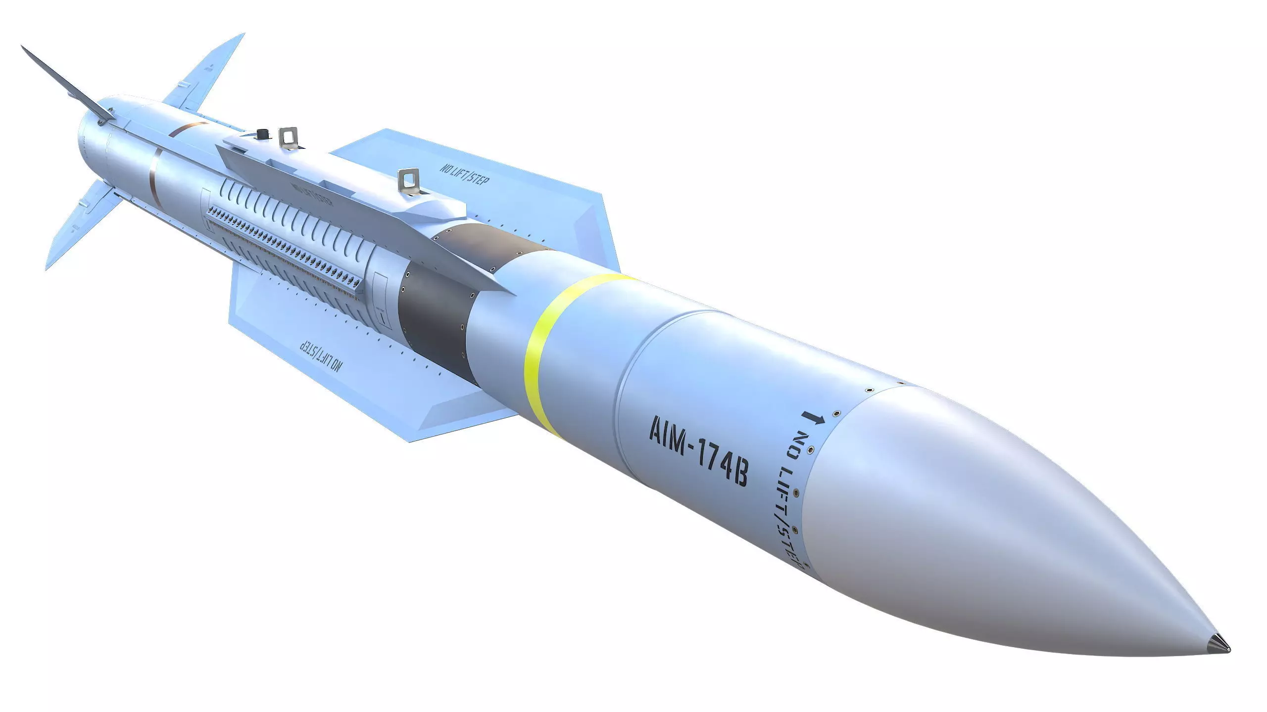 AIM-174B Gunslinger Missile 3D model_4