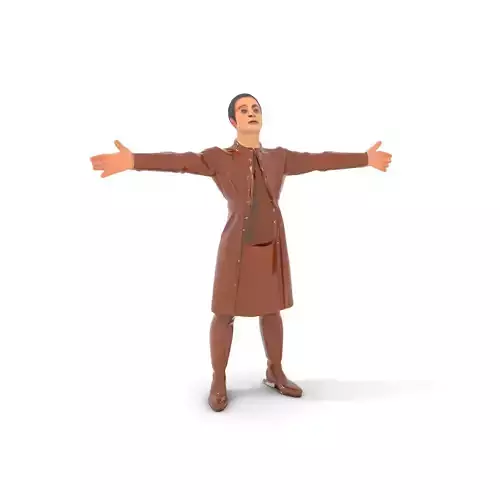 Modern Leather Outfit model pack