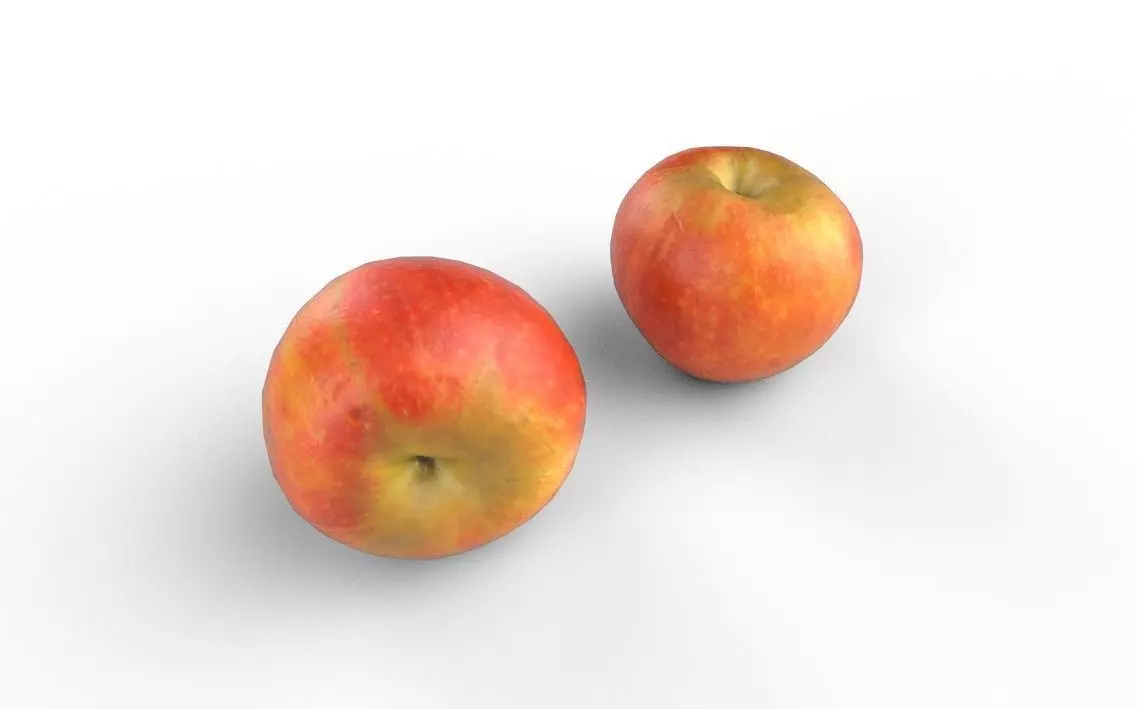 Apple M12 Low-poly 3D model_5