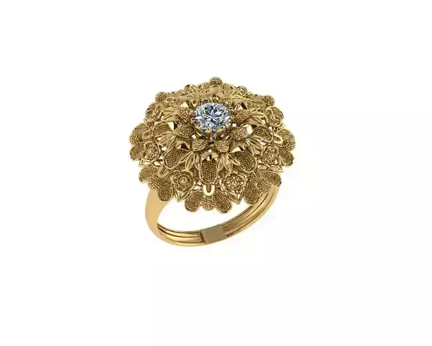 Turkish Flower Rings