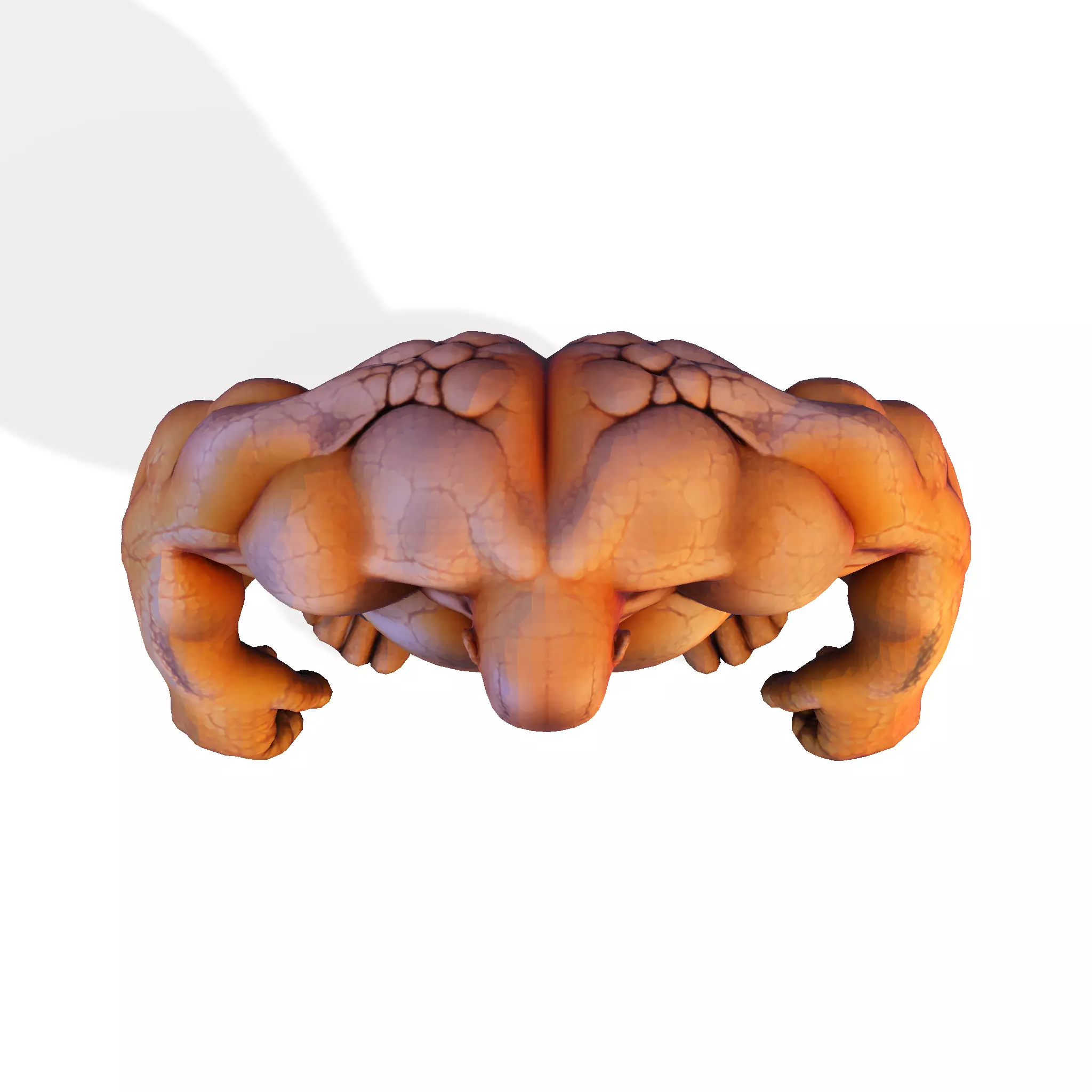 Stylized Chibi Stone Titan 3D print model_21