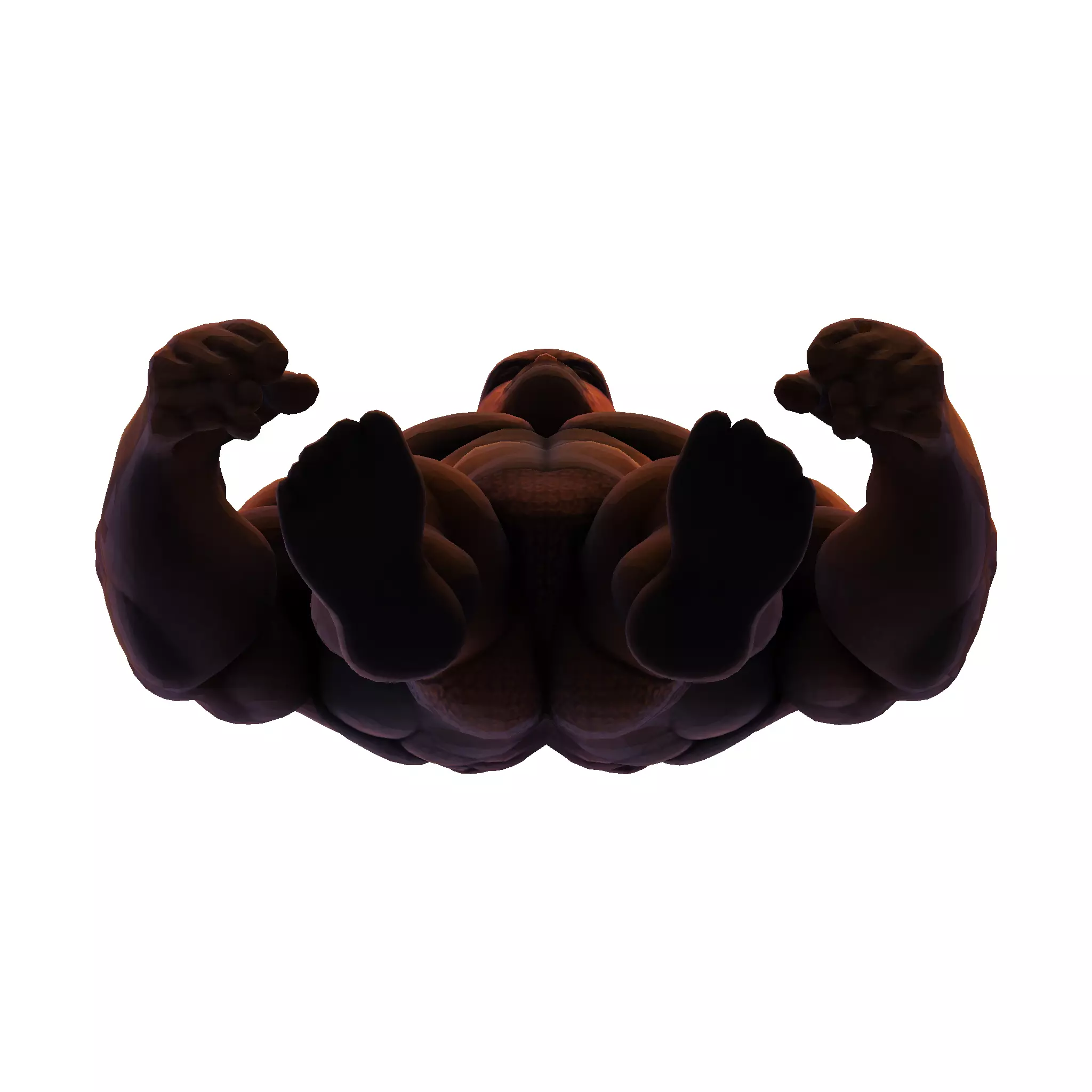 Stylized Chibi Stone Titan 3D print model_22