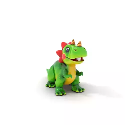 Playful Dinosaur Character model pack