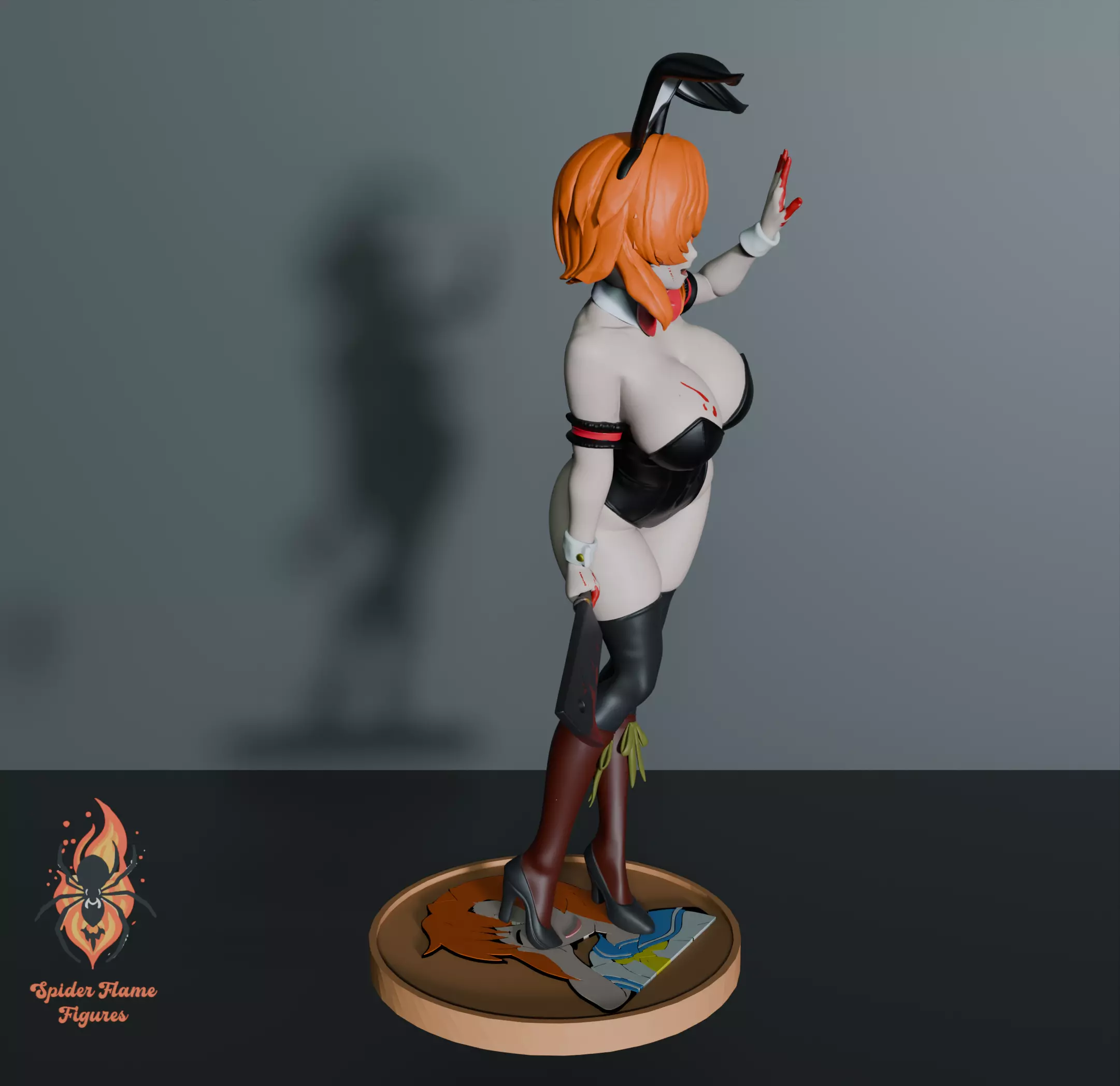Rena Ryugu Tragic Bunny Higurashi When They Cry 3D print model_5