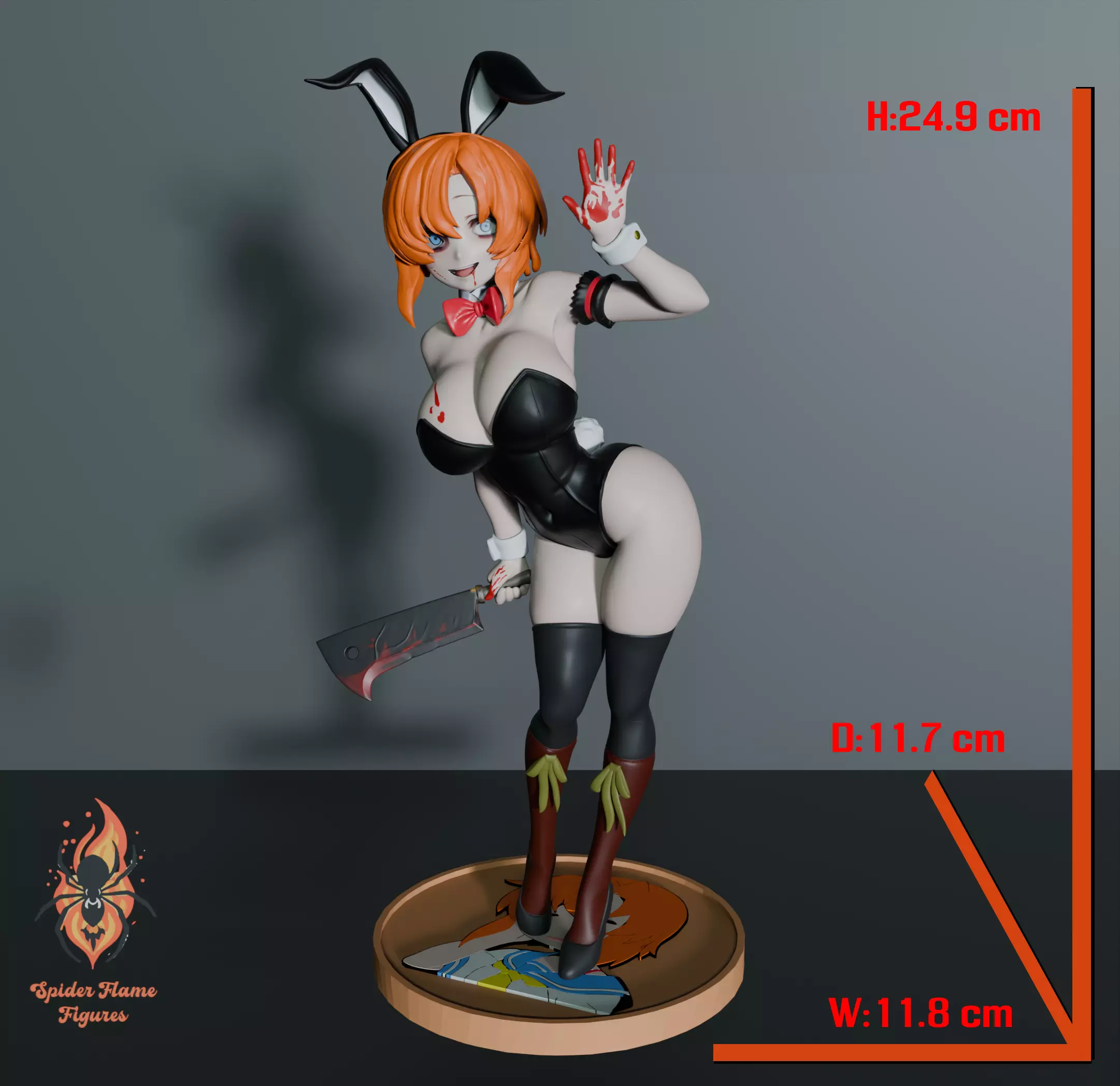 Rena Ryugu Tragic Bunny Higurashi When They Cry 3D print model_0
