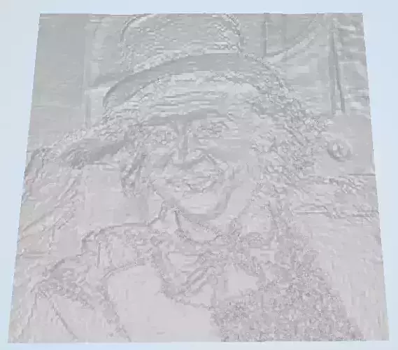 Creepy Condescending Wonka Lithophane
