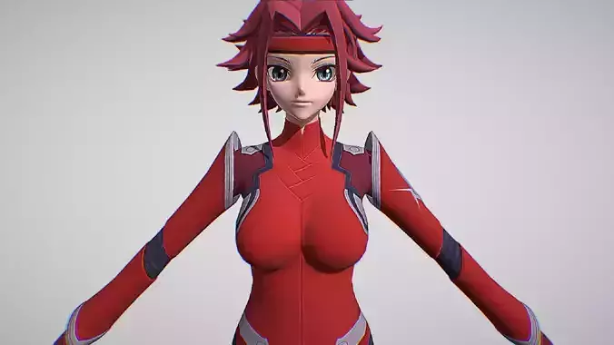 Kallen Stadtfelt - Code Geass - Lelouch Of Rebellion - Cute Girl