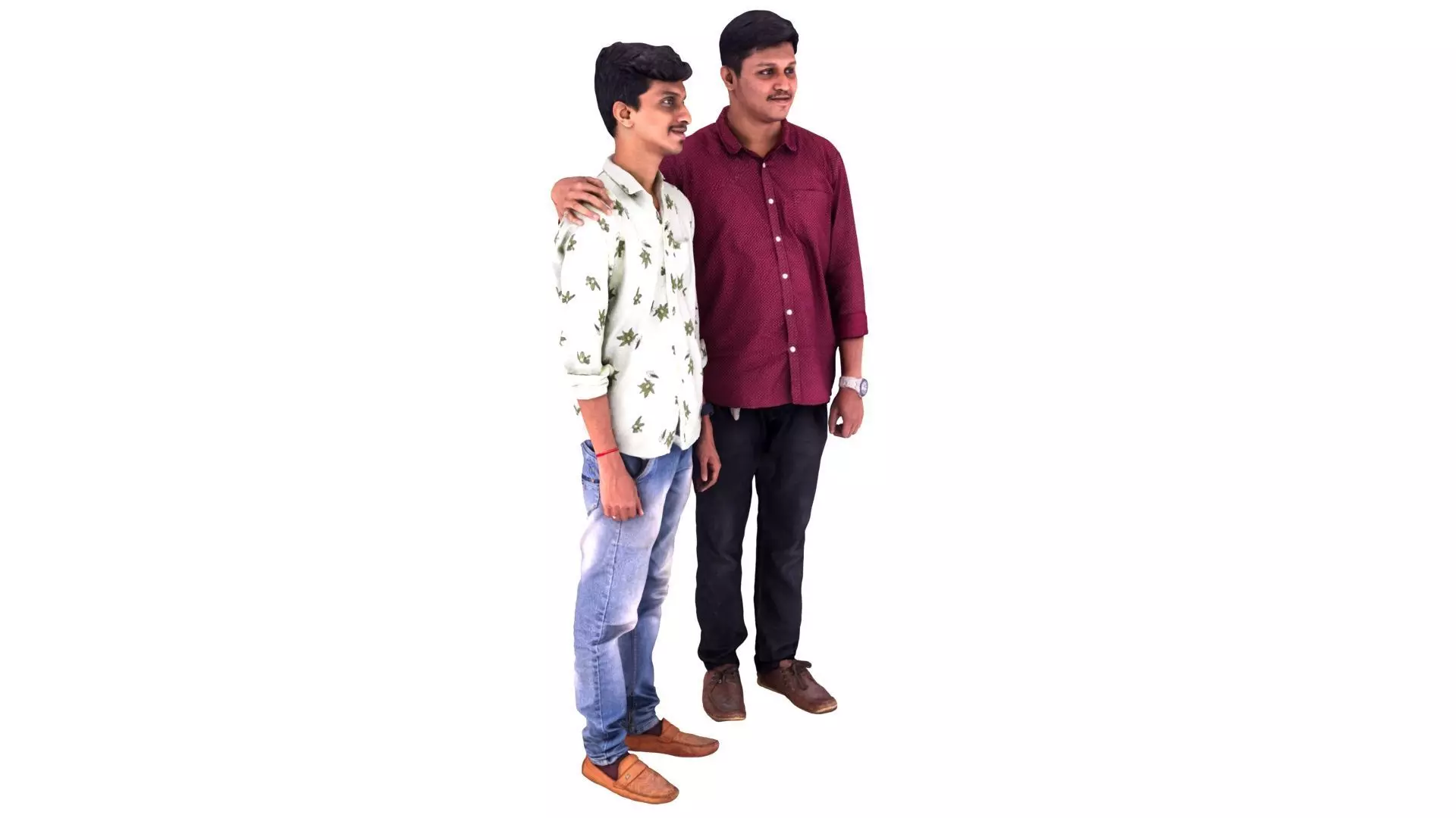 Indian Male Friends 3D Realistic Scanned Model 3D model_3