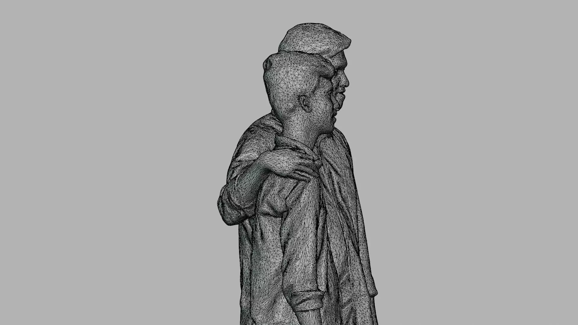 Indian Male Friends 3D Realistic Scanned Model 3D model_11