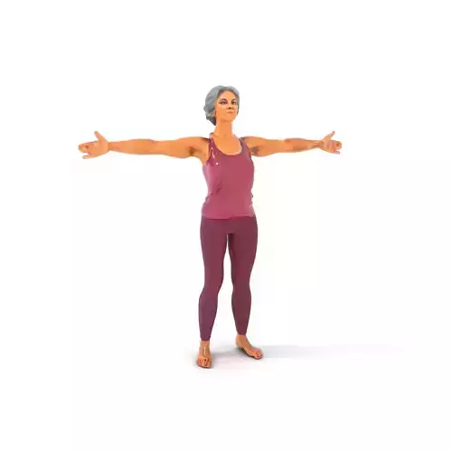 Dynamic Yoga Pose model pack