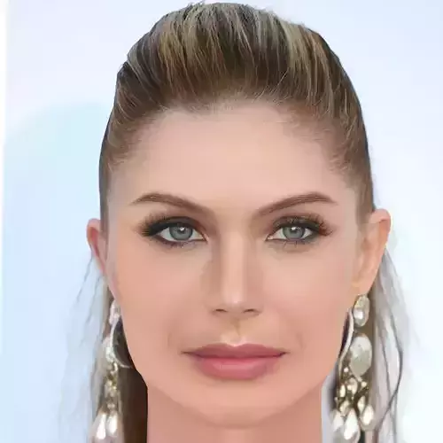 Georgina Chapman Head - No Hair - Low poly head for game